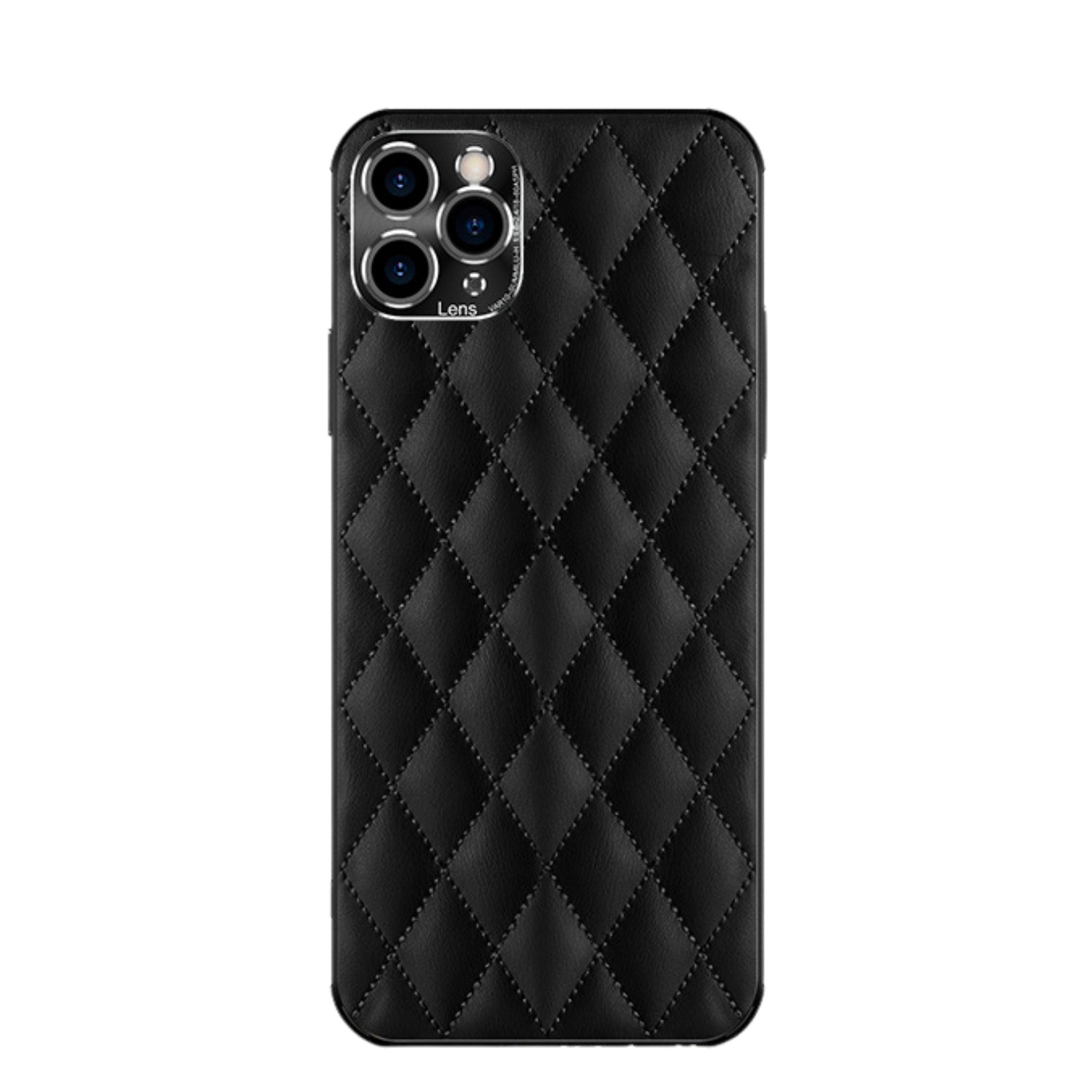 iPhone 14 handmade fragnance style leather Phone Case